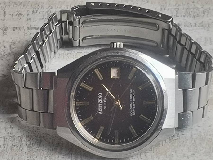 MENS VINTAGE ACITIZENO 17 JEWELS WATCH IN GOOD WORKING CONDITION