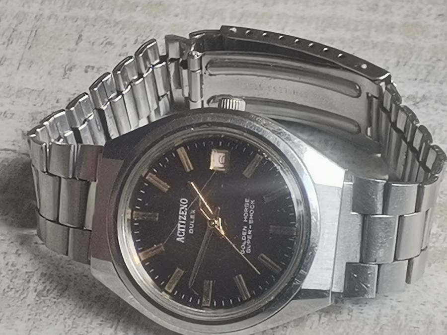 MENS VINTAGE ACITIZENO 17 JEWELS WATCH IN GOOD WORKING CONDITION