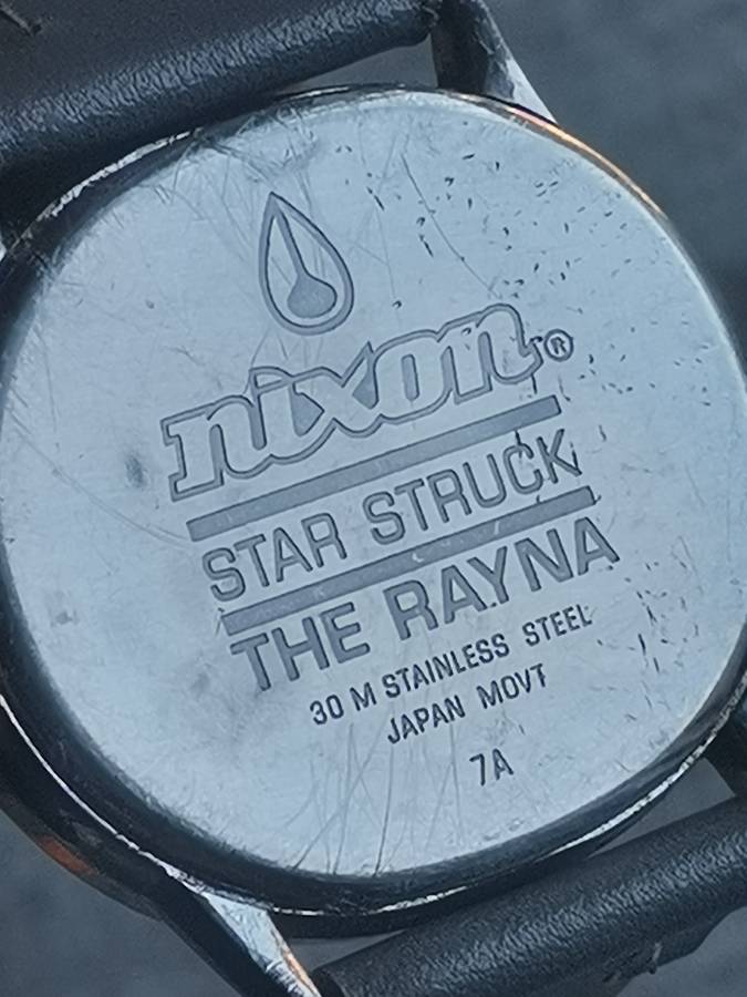 MENS NIXON STAR STRUCK WATCH IN EXCELLENT WORKING CONDITION