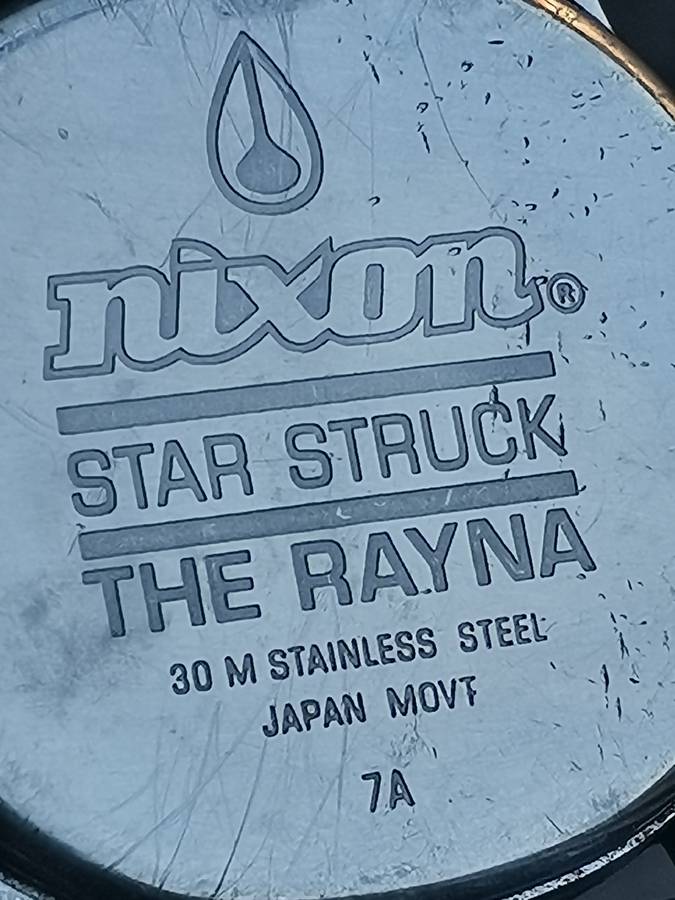 MENS NIXON STAR STRUCK WATCH IN EXCELLENT WORKING CONDITION