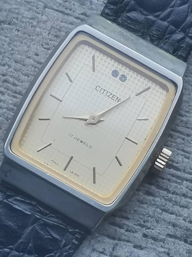 VINTAGE MENS CITIZEN 17 JEWELS MECHANICAL WATCH IN EXCELLENT WORKING CONDITION