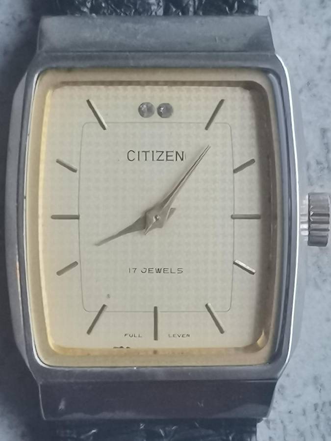 VINTAGE MENS CITIZEN 17 JEWELS MECHANICAL WATCH IN EXCELLENT WORKING CONDITION