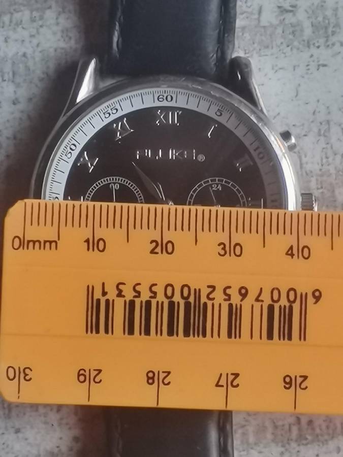 MENS FLUKE CHRONOGRAPH WATCH IN EXCELLENT WORKING CONDITION