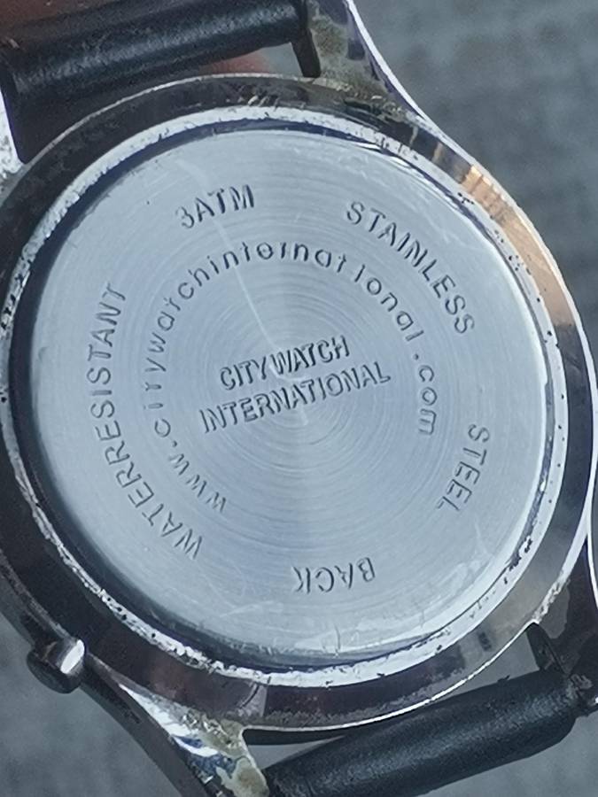 MENS FLUKE CHRONOGRAPH WATCH IN EXCELLENT WORKING CONDITION