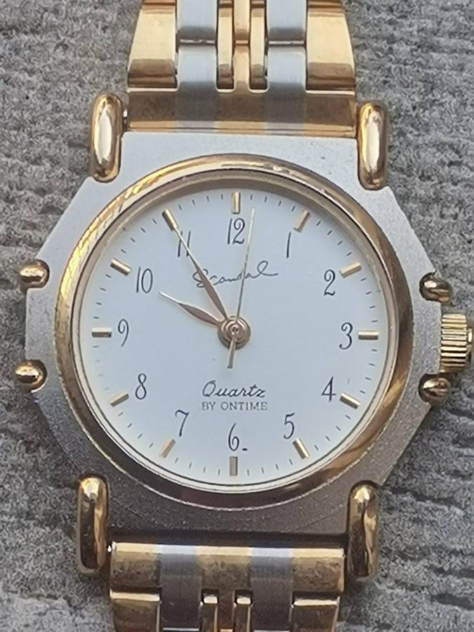 LADIES SCANDAL WATCH BY ONTIME IN EXCELLENT WORKING CONDITION