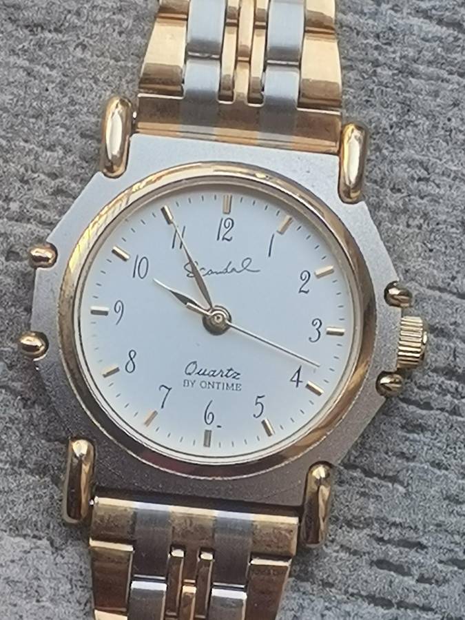 LADIES SCANDAL WATCH BY ONTIME IN EXCELLENT WORKING CONDITION