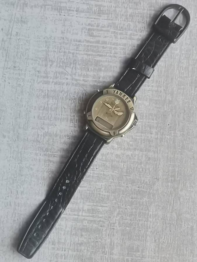 Men's Vintage Magnum Yankee Steel Bronze Analog/Digital Watch