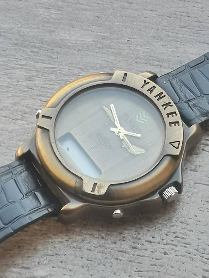 Men's Vintage Magnum Yankee Steel Bronze Analog/Digital Watch