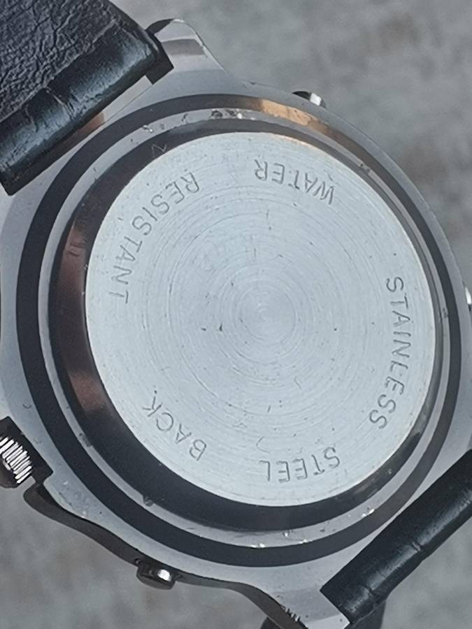 Men's Vintage Magnum Yankee Steel Bronze Analog/Digital Watch