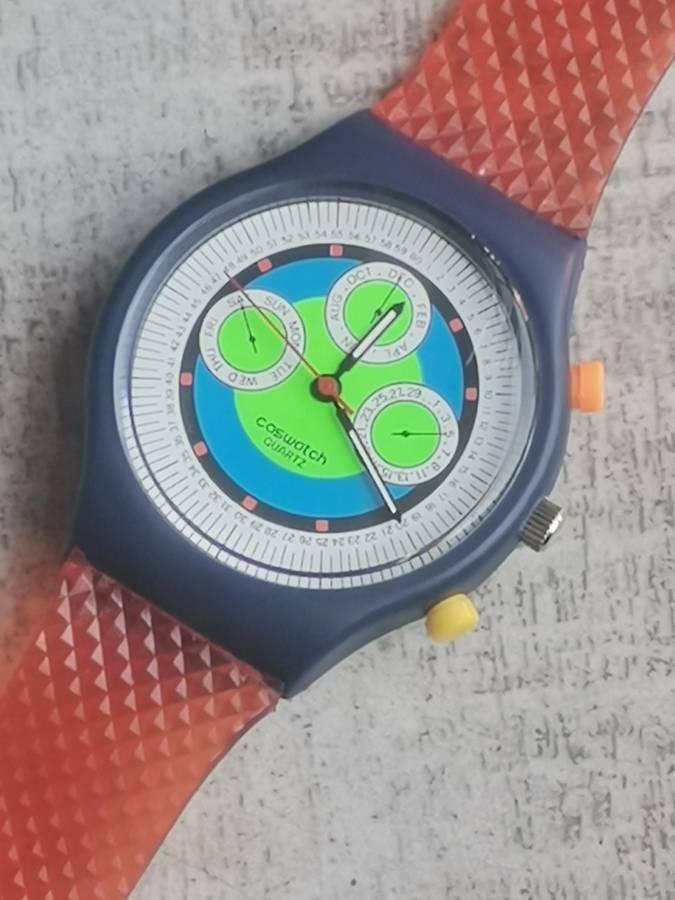 MENS CASWATCH WATCH IN EXCELLENT WORKING CONDITION