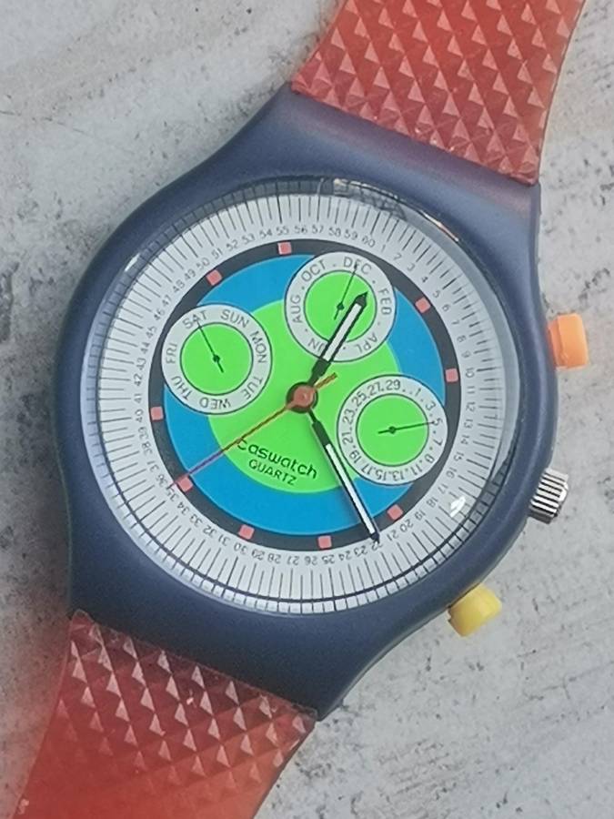 MENS CASWATCH WATCH IN EXCELLENT WORKING CONDITION