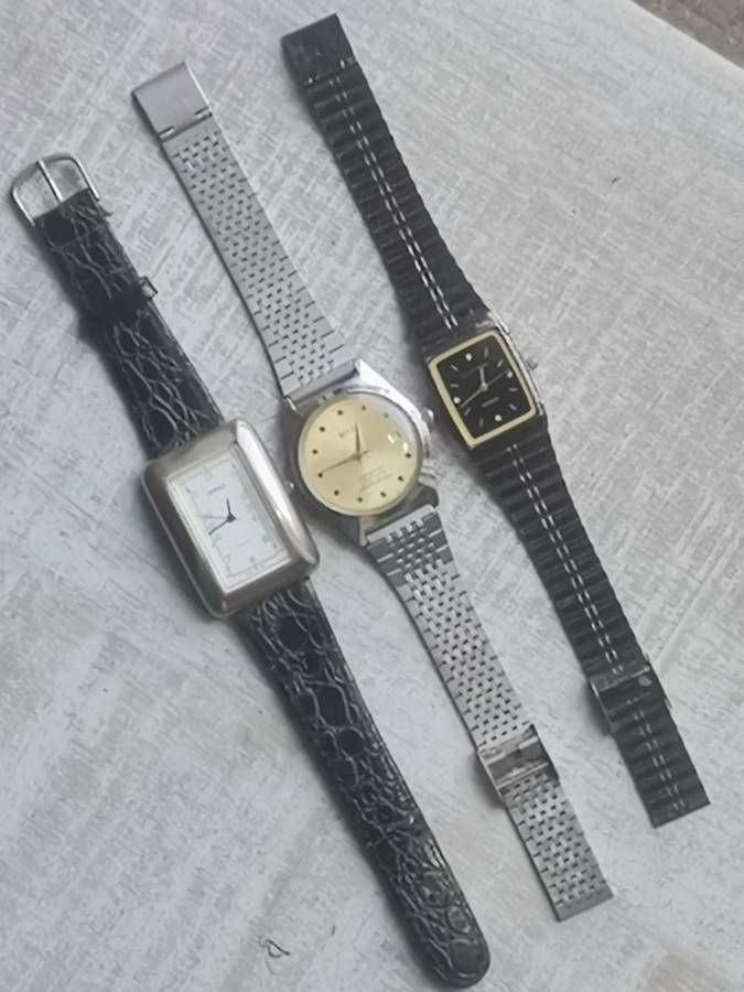 MENS VINTAGE WATCH COLLECTION ALL IN GOOD WORKING CONDITION