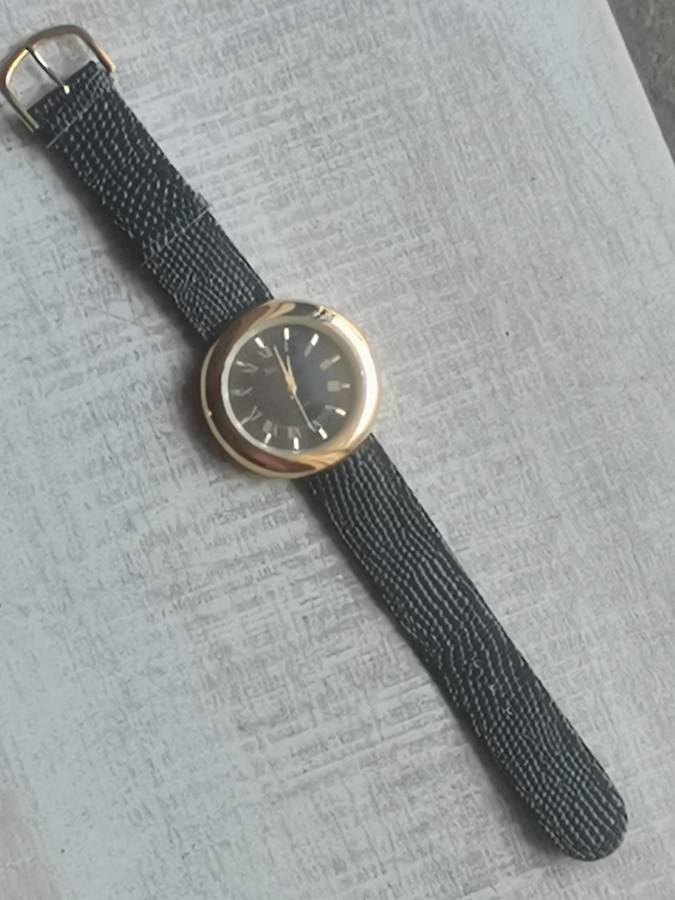 MENS VINTAGE SONIC GOLD PLATED WATCH IN EXCELLENT WORKING CONDITION