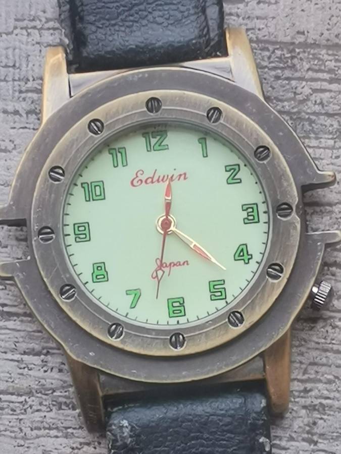 MENS VINTAGE EDWIN WATCH IN EXCELLENT WORKING CONDITION