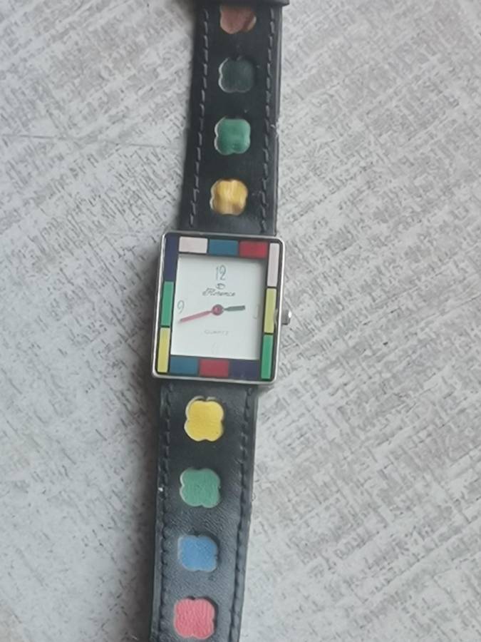 LADIES FLORENCE COLOURFUL WATCH IN EXCELLENT WORKING CONDITION