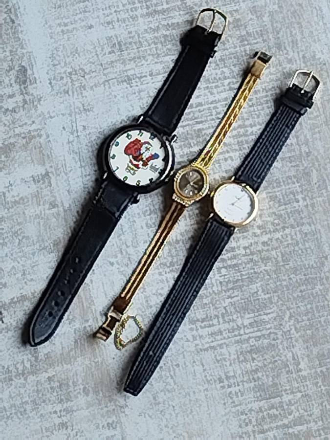 LADIES WATCH COLLECTION #2 ALL IN EXCELLENT WORKING CONDITION - BIDDING FOR ALL 3 WATCHES