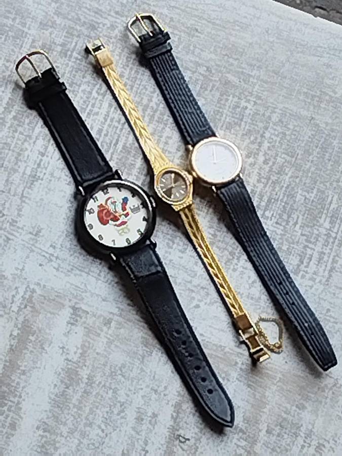 LADIES WATCH COLLECTION #2 ALL IN EXCELLENT WORKING CONDITION - BIDDING FOR ALL 3 WATCHES