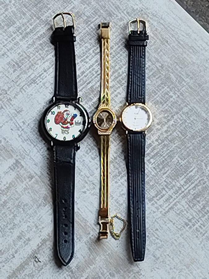 LADIES WATCH COLLECTION #2 ALL IN EXCELLENT WORKING CONDITION - BIDDING FOR ALL 3 WATCHES