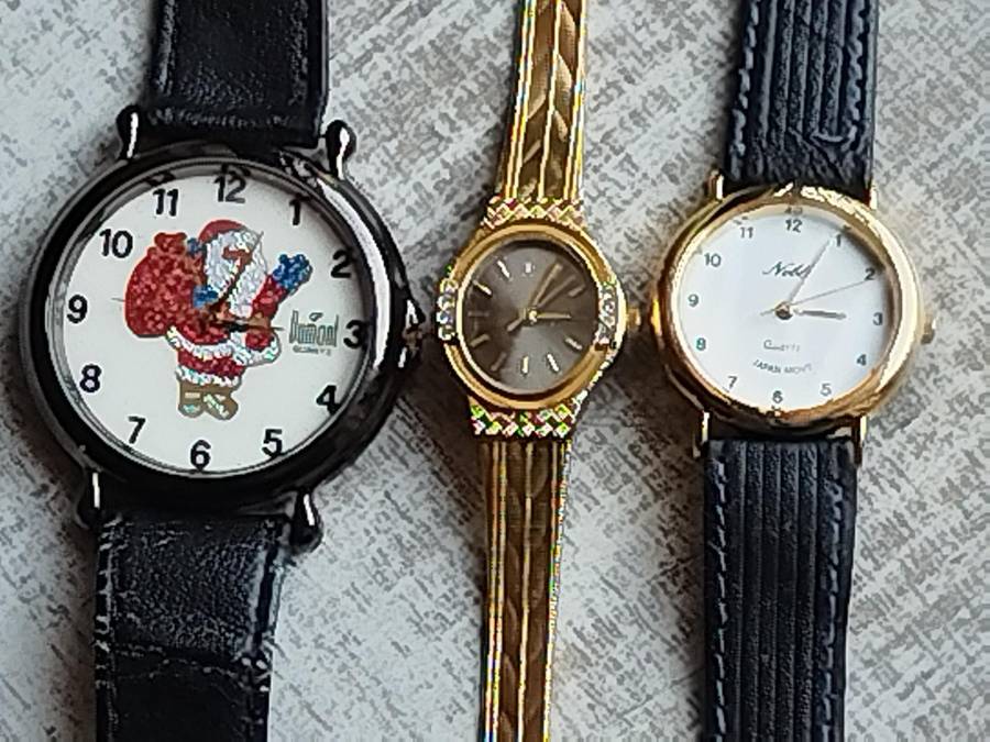 LADIES WATCH COLLECTION #2 ALL IN EXCELLENT WORKING CONDITION - BIDDING FOR ALL 3 WATCHES