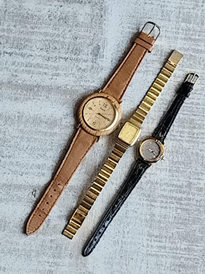 LADIES WATCH COLLECTION #3 ALL IN EXCELLENT WORKING CONDITION - BIDDING FOR ALL 3 WATCHES