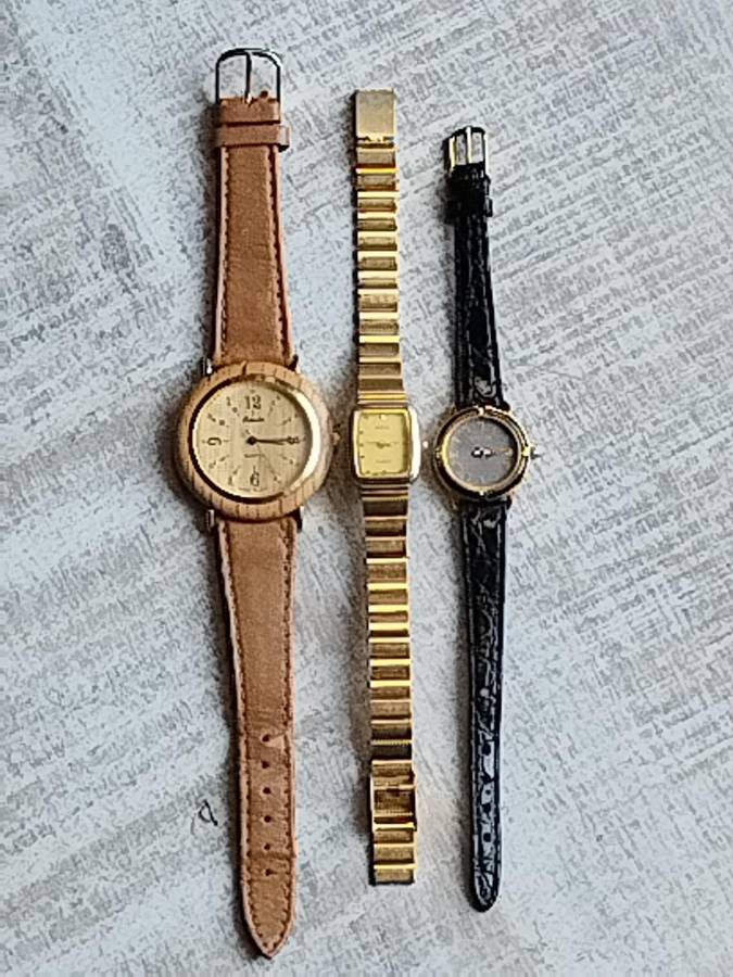 LADIES WATCH COLLECTION #3 ALL IN EXCELLENT WORKING CONDITION - BIDDING FOR ALL 3 WATCHES