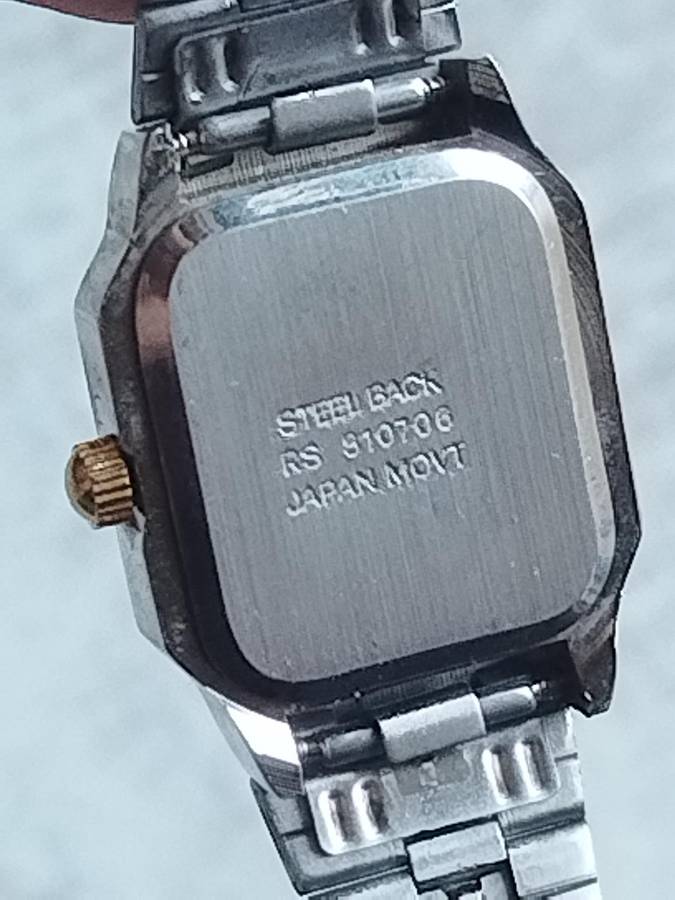 LADIES RSEIKONO STAINLESS STEEL WATCH IN EXCELLENT WORKING CONDITION