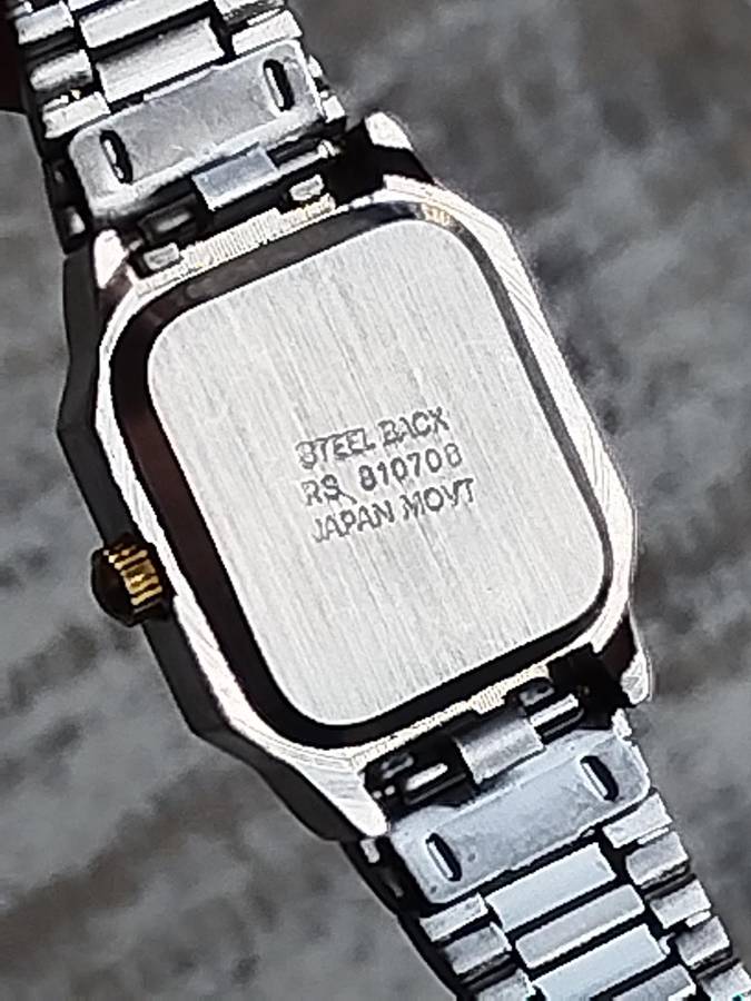 LADIES RSEIKONO STAINLESS STEEL WATCH IN EXCELLENT WORKING CONDITION