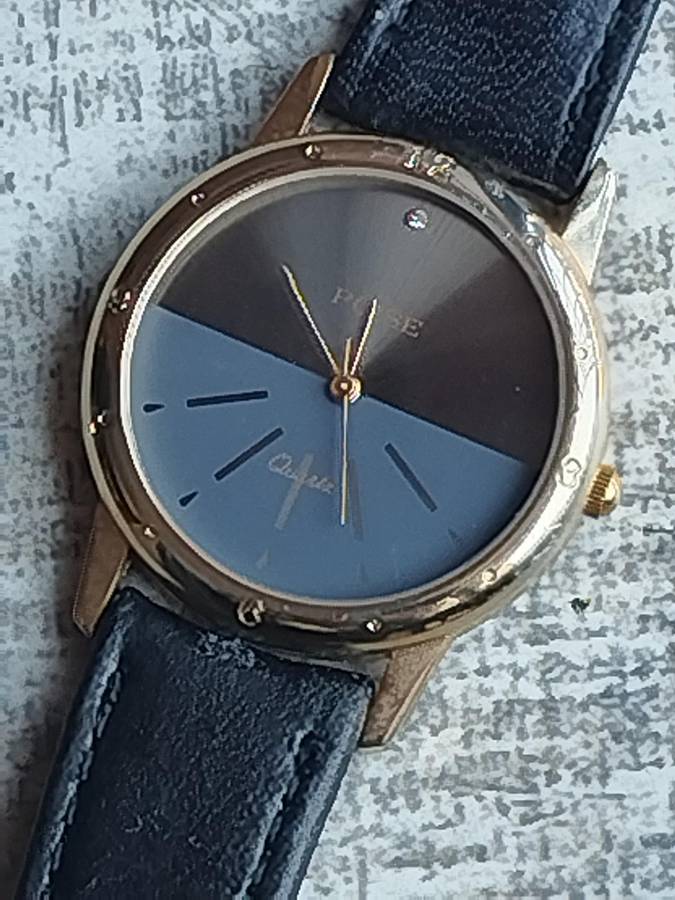 MENS VINTAGE POISE WATCH IN EXCELLENT WORKING CONDITION