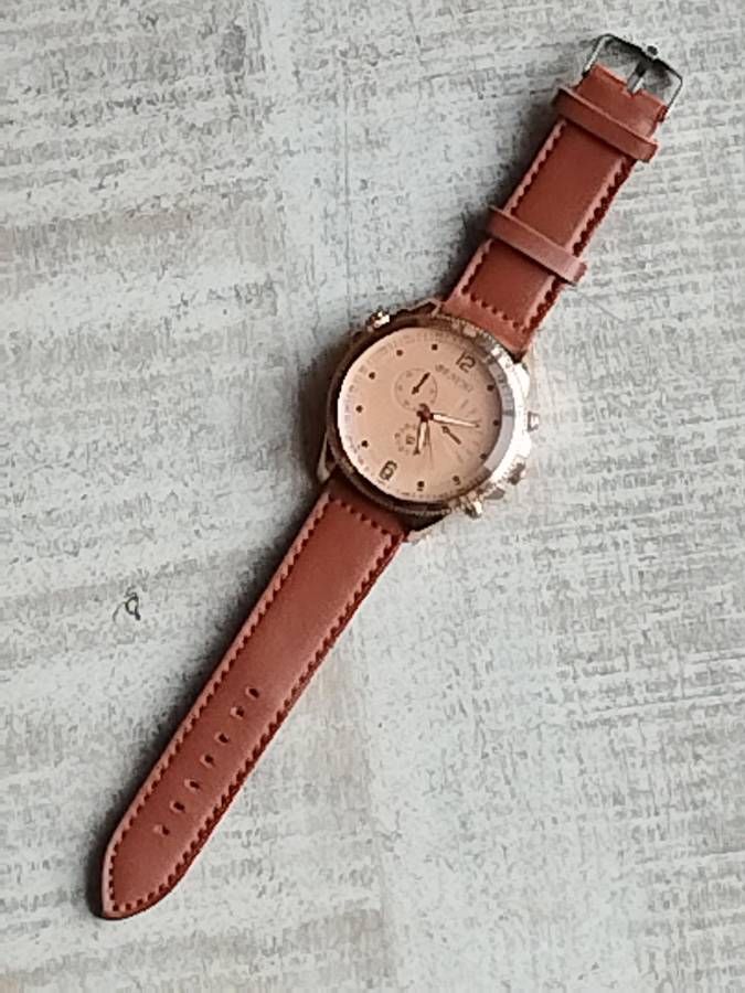 MENS BENCHI HUGE 50MM DIAL WATCH IN EXCELLENT WORKING CONDITION