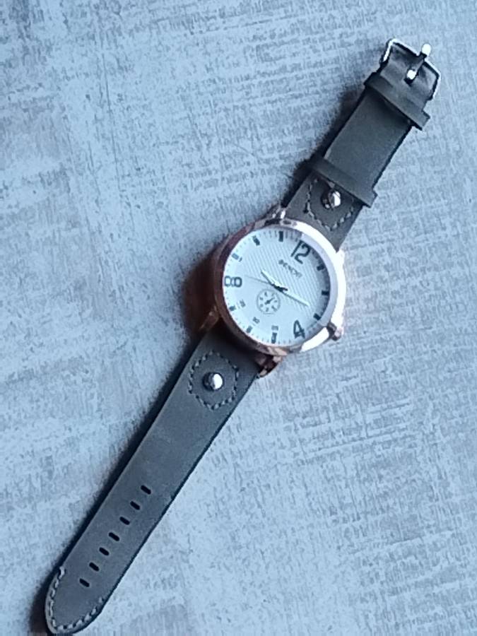 MENS BENCHI GOLD PLATED WATCH WITH HUGE 50MM DIAL IN EXCELLENT WORKING CONDITION