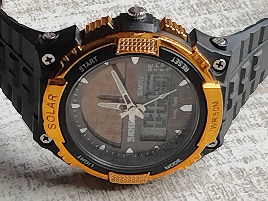 MENS SKMEI 1049 ANALOG/DIGITAL SOLAR WATCH