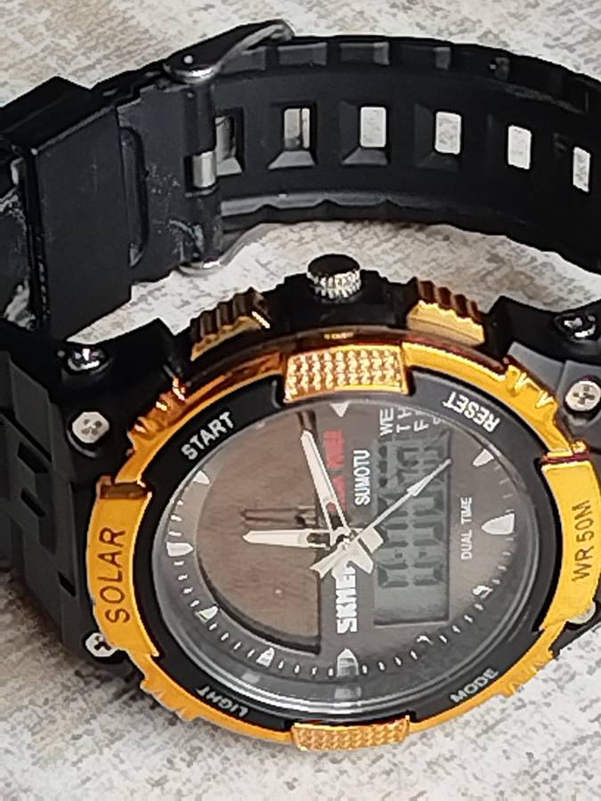 MENS SKMEI 1049 ANALOG/DIGITAL SOLAR WATCH