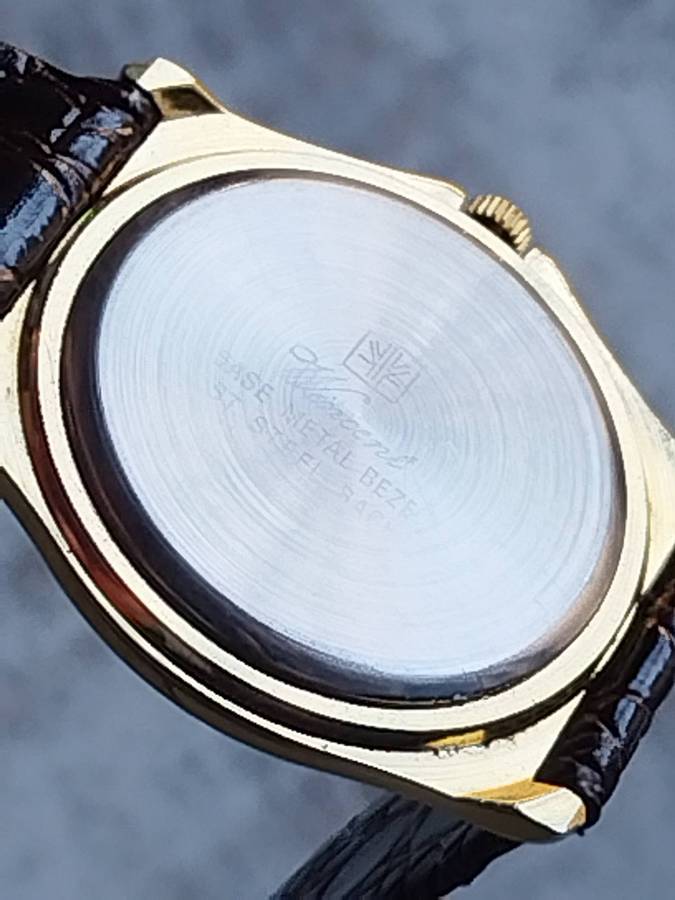 MENS VINTAGE WINCENT GOLD WATCH IN EXCELLENT WORKING CONDITION