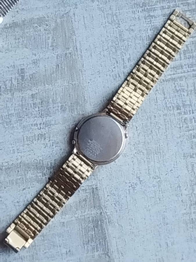 MENS VINTAGE SEIKO 7F18-7000 AND LANCO WATCHES - UNTESTED SELLING FOR SPARES OR REPAIRS