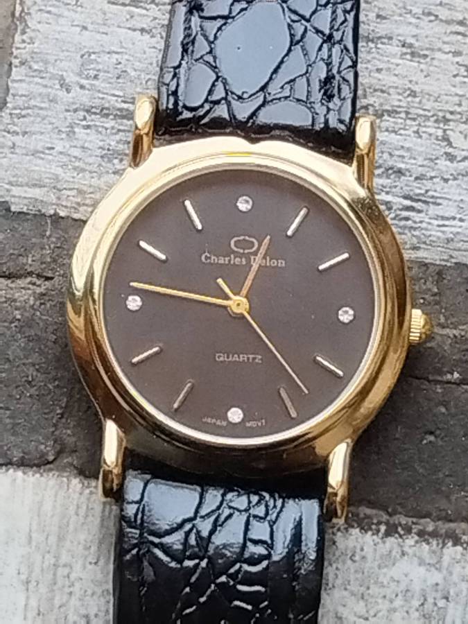 MENS CHARLES DELON WATCH IN EXCELLENT WORKING CONDITION