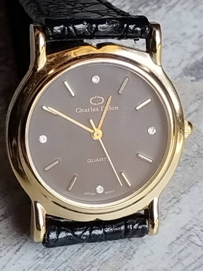 MENS CHARLES DELON WATCH IN EXCELLENT WORKING CONDITION