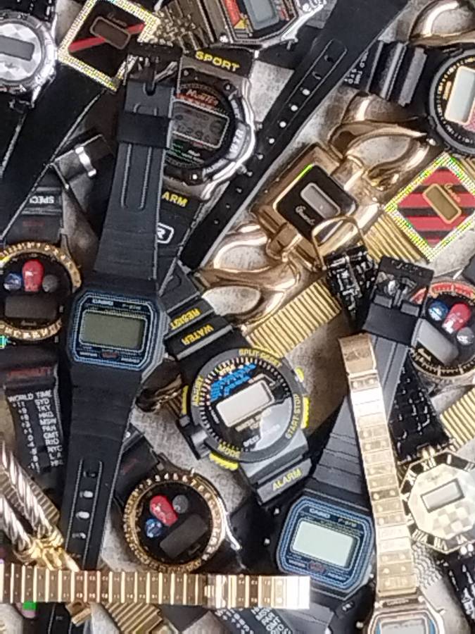 BULK DIGITAL WATCH COLLECTION BIDDING FOR ALL 31 WATCHES