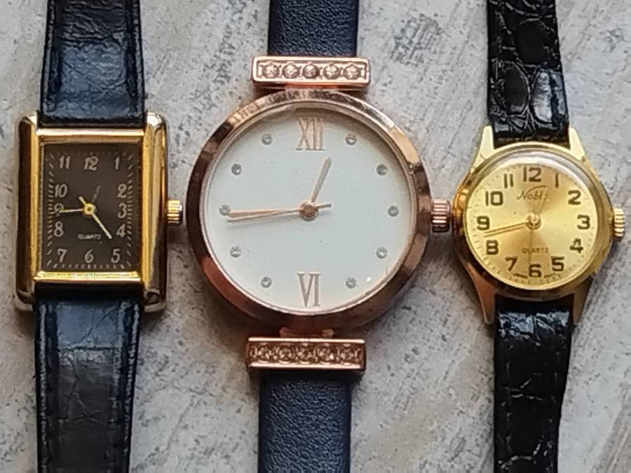 LADIES WATCH COLLECTION ALL IN EXCELLENT WORKING CONDITION - BIDDING FOR ALL 5 WATCHES