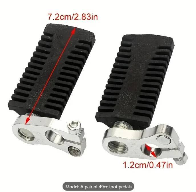 Foot Pegs,for 47cc 49cc Mini Pocket Bike