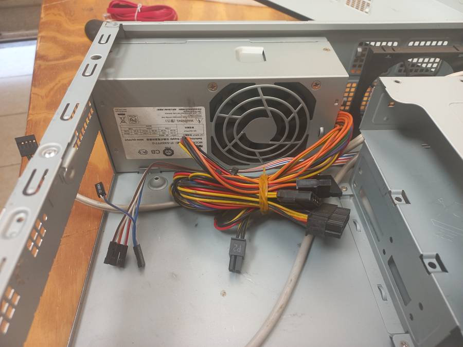 Mini Computer Empty Case, with 300w Power Supply.