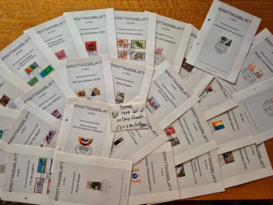 Germany 1979 Full Set (Lot039)