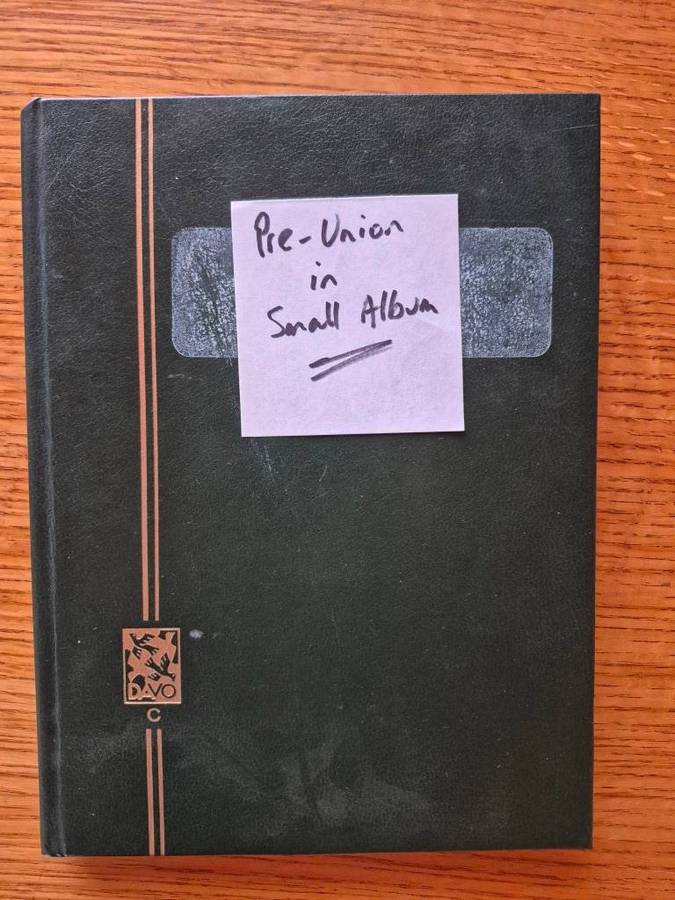 Pre-Union In album (Lot099)
