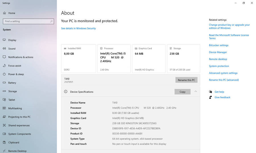 IBM ThinkPad T410 (READ CAREFULLY! FREE SHIPPING!)