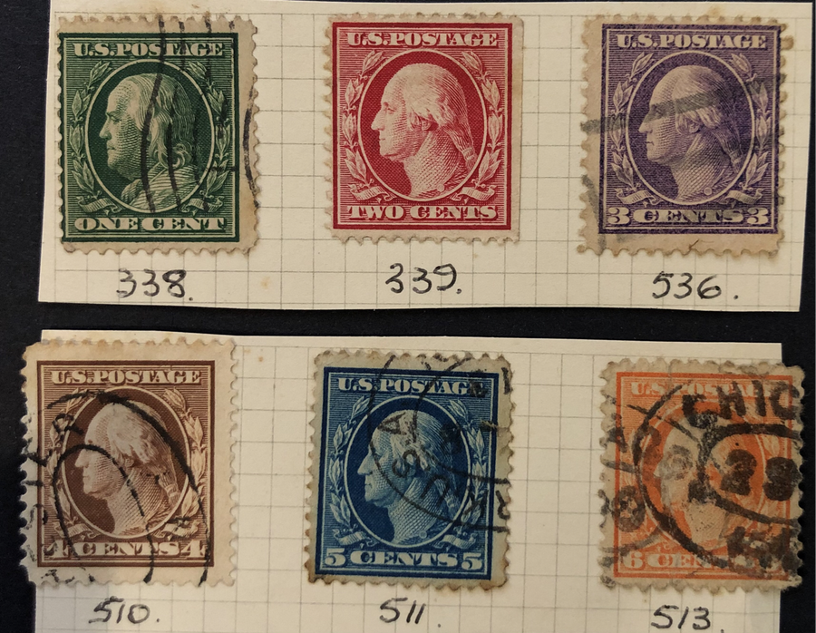 UNITED STATES OF AMERICA Numbered
