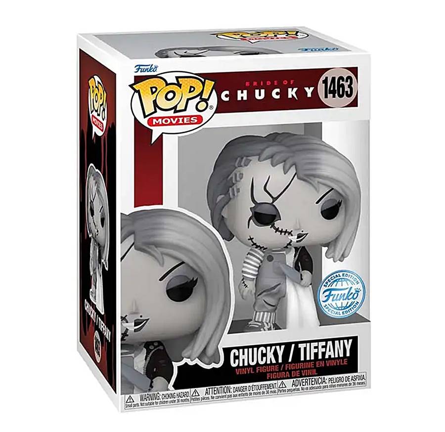 Funko Pop! Movies: Bride Of Chucky - Chucky / Tiffany (Special Edition) Figurine