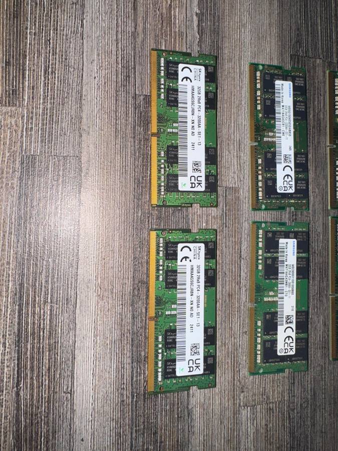 32GB DDR4 Notebook Memory