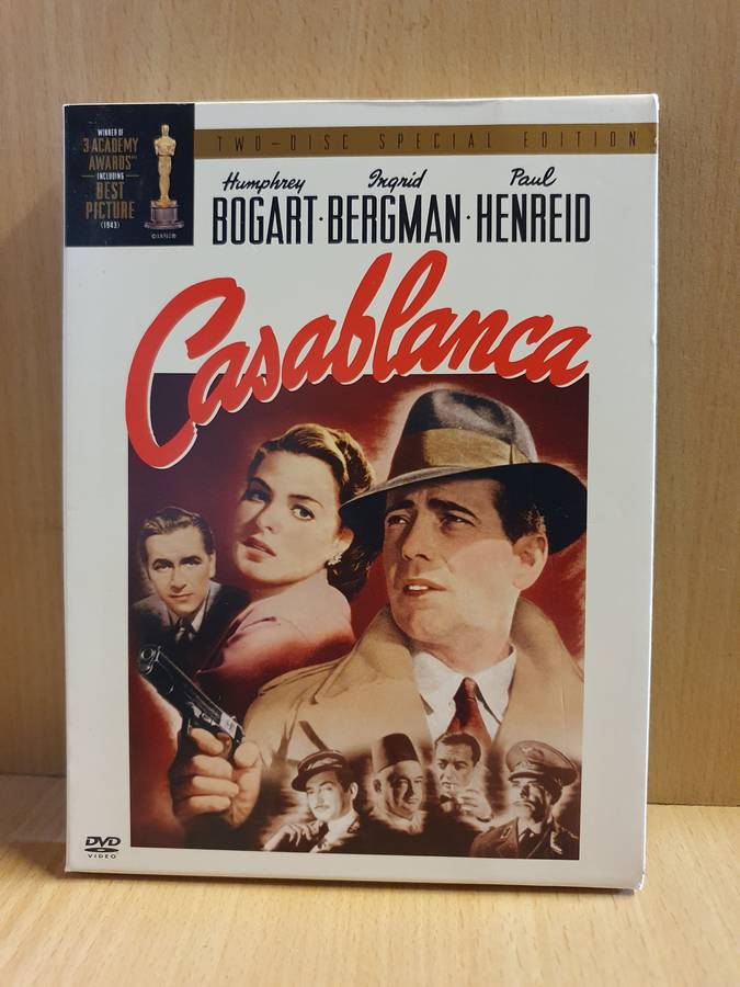Casablanca - Dvd (Humphrey Bogart, Ingrid Bergman)