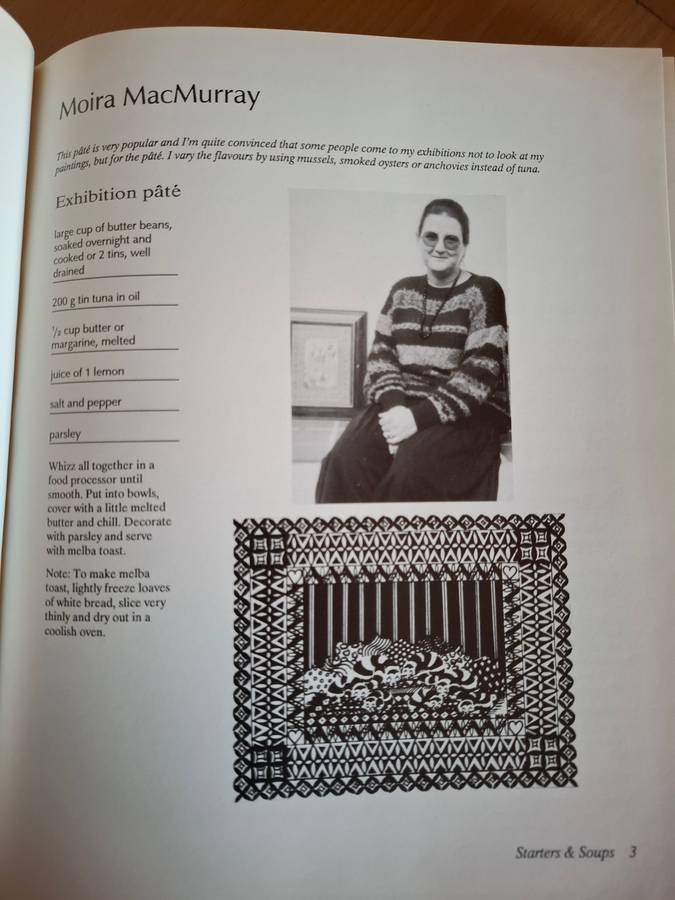 Artists` Palate - A Collection of artists` recipes compiled by Eduard Ladan and Jean Doyle Hardcover