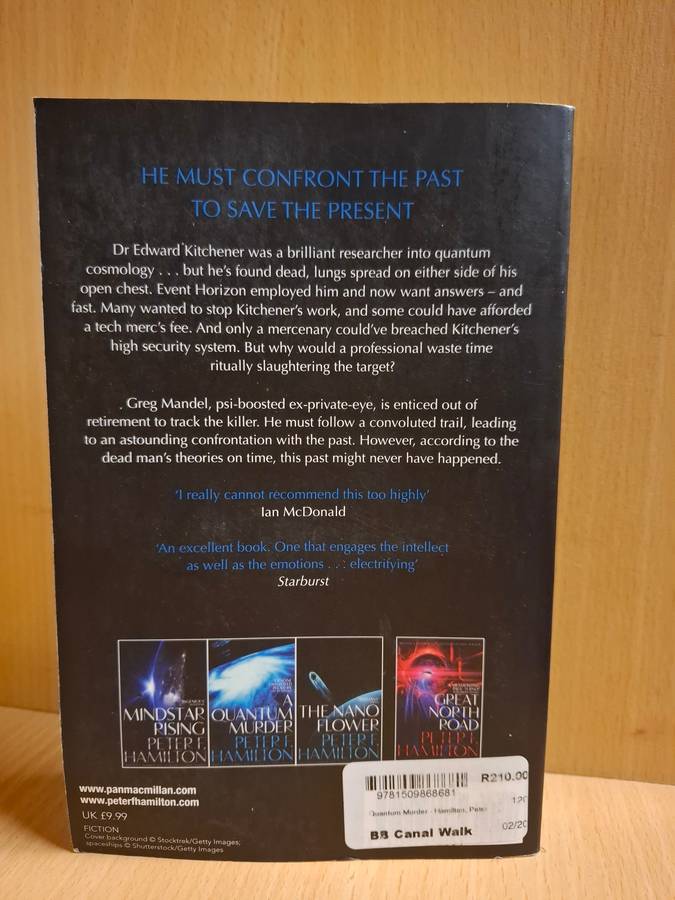 A Quantum Murder : Peter E. Hamilton (Paperback)