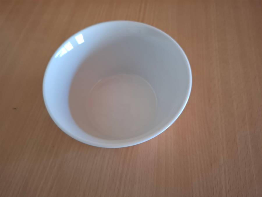 Round Stripe Ceramic Bowl - width 14cm height 7cm
